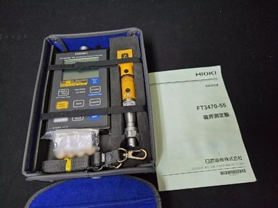 HIOKI FT3470-55 Magnetfeldtester Gaußmeter 3-Achsen Messgerät getestet Japan