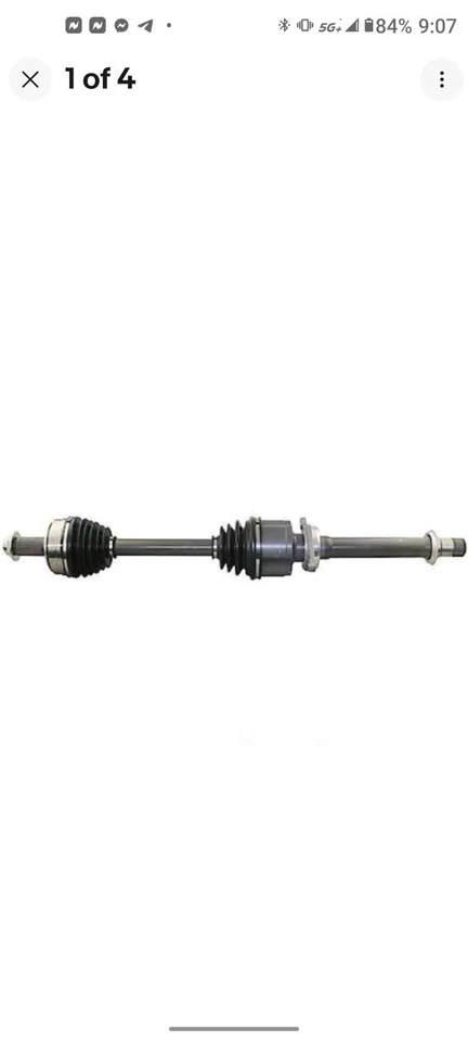 CV Axle Assembly-New CV Axle Advance NCV548052 fits 12-15 Honda Pilot - Image 4 of 4