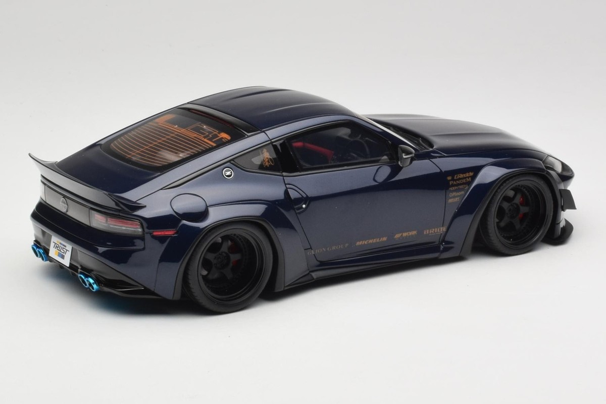 GT494 Nissan 400Z Pandem Midnight Blue GT Spirit 1/18 | eBay
