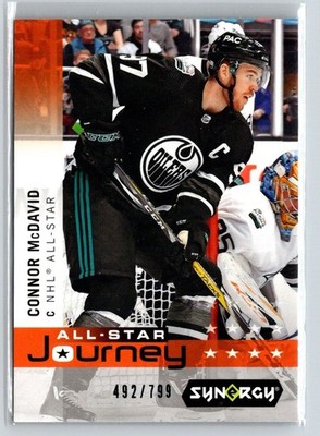 2019-20 Upper Deck Synergy Connor McDavid All-Star Journey #/799 B.72