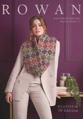 Rowan Strick- & Häkelanleitung Magazin Platin Ausgabe 70 mit 47 Designs NEU
