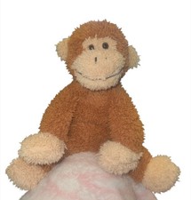 Tri Russ Target Monkey Brown Plush Bean Bag Stuffed Animal 8  Vintage