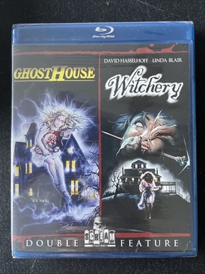 Ghosthouse / Witchery (Blu-ray) Linda Blair Horror Sleaze Exploitation Rare OOP