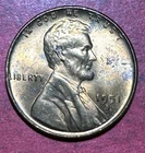 1951S US Choice Uncirculated LINCOLN Cent! "FULL RED" Old US Coin! San Francisco