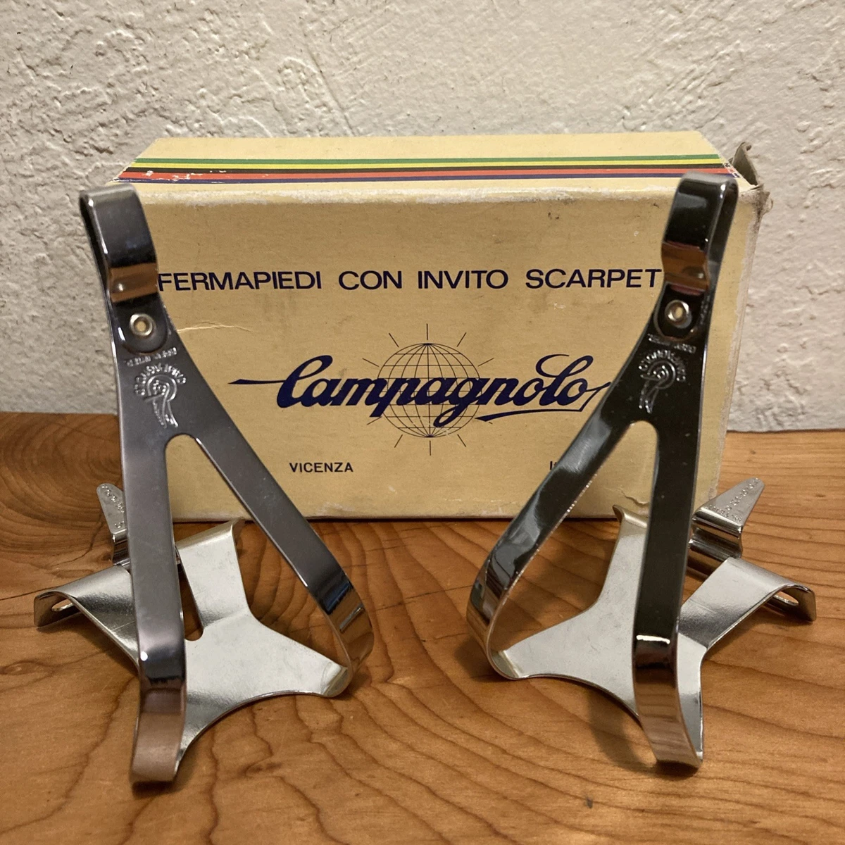 Campagnolo Nuovo Record Clip ペダル Campagnolo Bicycle Toe Clip Pedals for sale | eBay