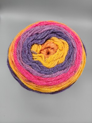 Caron Cakes 7.1 Oz Yarn 80% Acrylic 20% Wool Funfetti Confetti Colorway. 