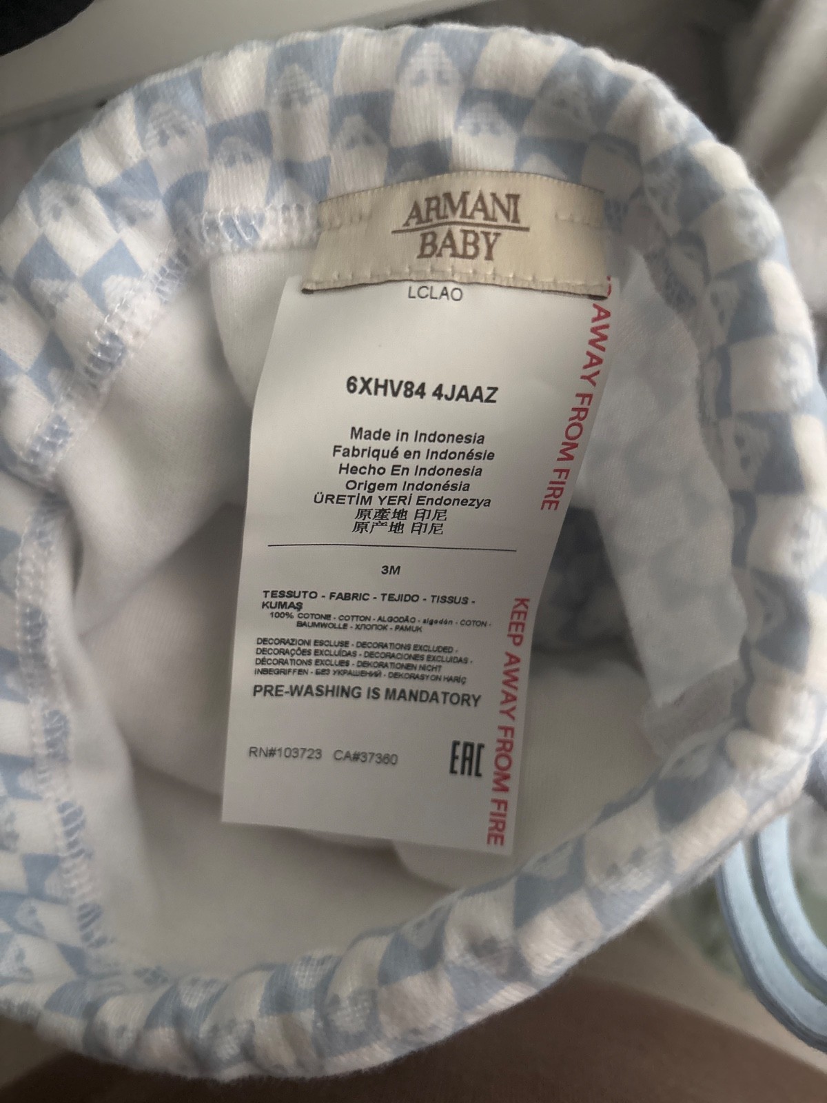 Armani Baby clothing bundle image 3