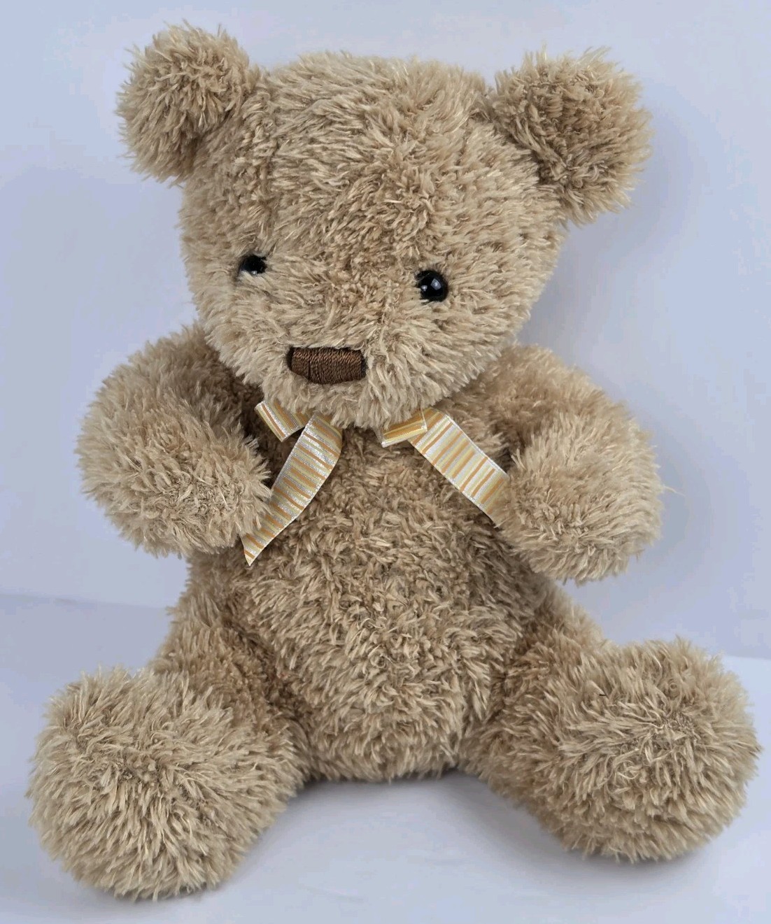 Carter’s Musical Teddy Bear Plush Wind Up Lullaby Baby Toy Brown