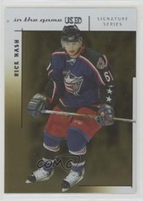 2003-04 In the Game-Used Signature Series Gold /50 Rick Nash #1 av1