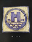 Werbeschild - Dortmunder Hansa Bier - Brauerei - Sammlungsauflösung aus Nachlass