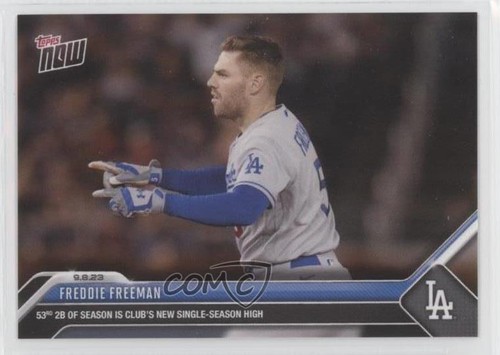 2023 Topps Now 833 Freddie Freeman