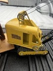 Vintage Tonka toy 1962 Dragline crane with original box - pressed steel #514
