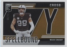 2024 Panini Donruss Elite Spellbound Orange 94/99 Maxx Crosby #26 10ek