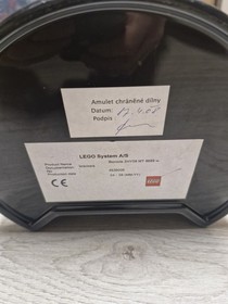 LEGO Bionicle Tahu Mistika Retail Display Case original wall mount with hanger