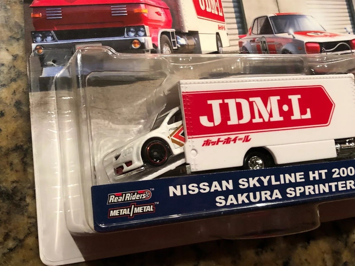 ホットウィール　ニッサンスカイライン　2000GT-X & サクラ・スプリンター HOT WHEELS Team Transport NISSAN SKYLINE HT 2000GT-X SAKURA