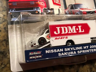 HOT WHEELS Team Transport NISSAN SKYLINE HT 2000GT-X SAKURA