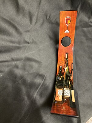 antique bottle rack 「HAND」 Unusual Secondhand Find: Wooden Hand Wine Bottle Holder