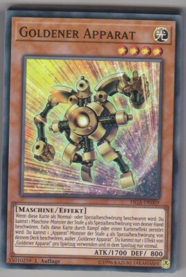 Yu-GI-OH Goldener Apparat Super Rare FIGA-DE009 NEU!