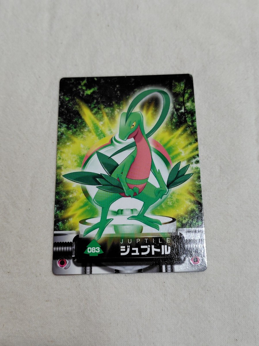 Grovyle Pokemon Japanese Carddass Zukan Card Nintendo A3007 | eBay