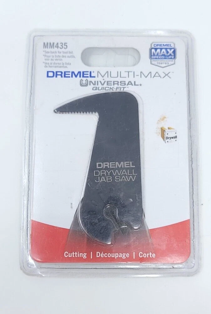DREMEL MULTI MAX MM435 SHEETROCK DRYWALL JAB SAW CUTTER UNIVERSAL QUICK FIT