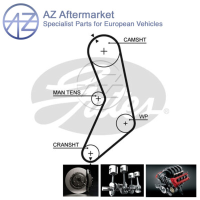 Fits Nissan Micra 1988-1990 1.0 + Other Models AZ Timing Cam Belt
