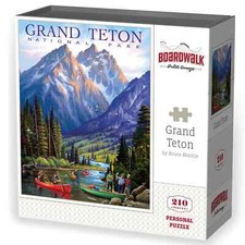 Grand Teton National Park 210 Piece Jigsaw Puzzle Boardwalk New