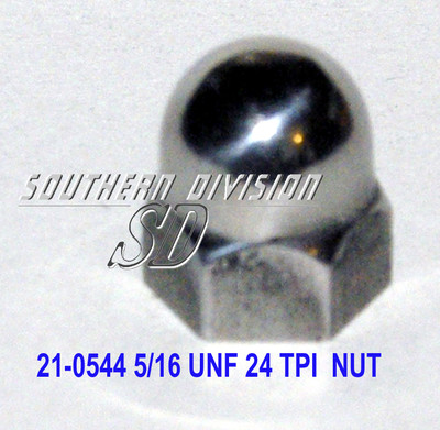 21-0544 Hutmutter nut 5/16 UNF Primary and gearbox covers Triumph S544
