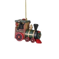 Big Sky Carvers Bearfoots Express Train Ornament