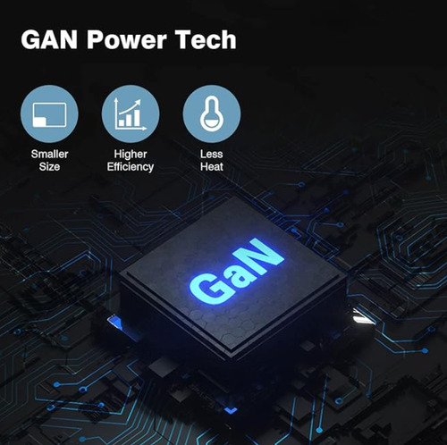 65W GaN Charger PD For Laptop iphone 15 Pro M Samsung USB C USB A ipad Macbook - Picture 5 of 5