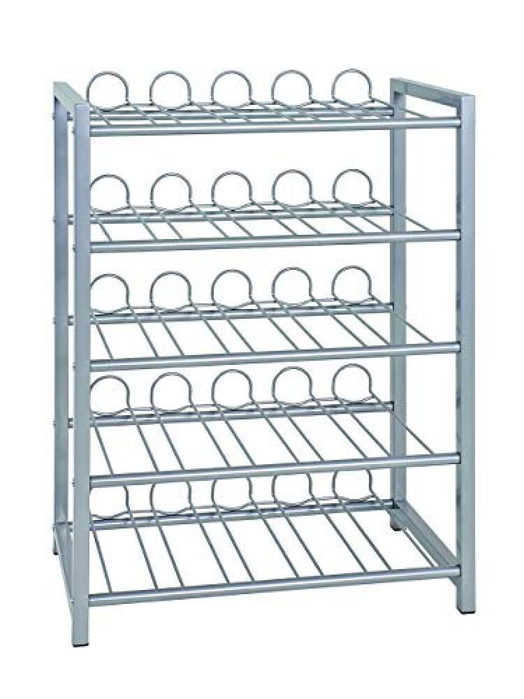 (TG. 54 x 31 x 76 cm) Haku Möbel 38713 Bottiglie Supporto, 31 x 54 x 76 cm, in