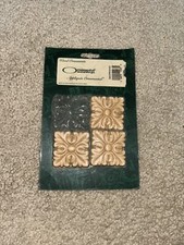 ORNAMENTAL MOULDINGS WOOD ORNAMENTS 3440PKWHW BRAND NEW 1 Missing Piece