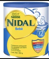 Nestle  Nidal Stage 2 TWO Cans  350G 6-12 Months