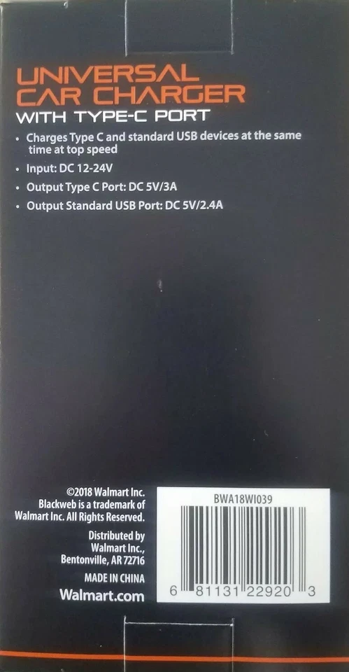Cargador de teléfono - Cargador rápido Samsung o Apple 2025 5,4 amperios anillo de luz de doble puerto Foto 2 de 3