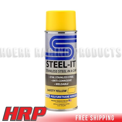 Steel-It 1400D Polyurethane, Industrial Coatings, Easy to Apply-Safety Yellow