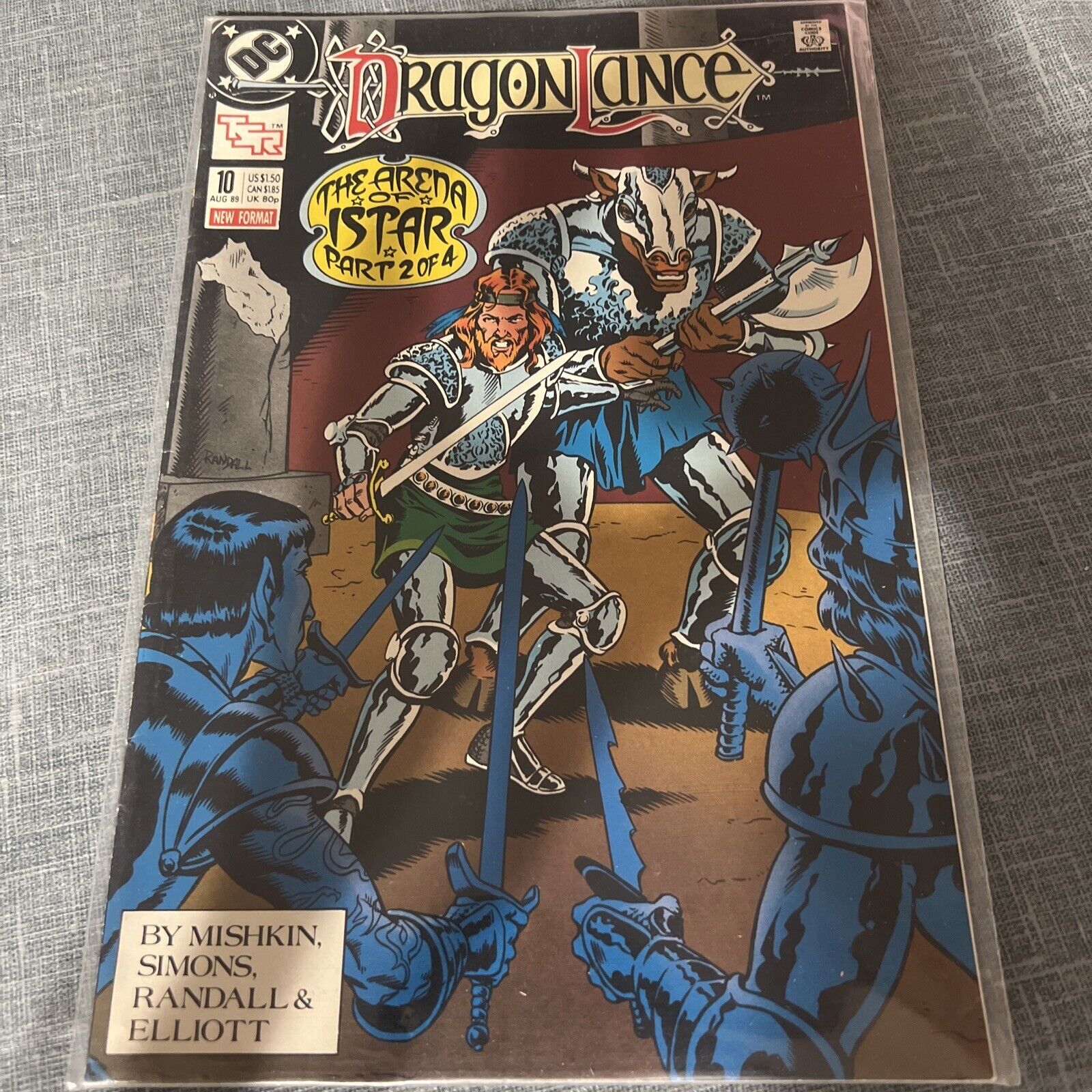DC COMICS DRAGON LANCE #10 (1989) NM/MT COMIC OV5