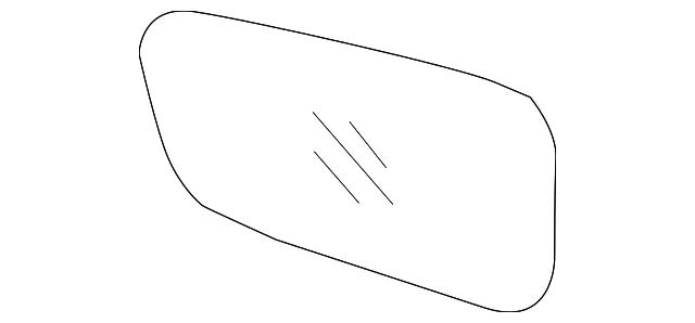 Cristal de espejo para Hyundai (N/P 87621-3Q010)
