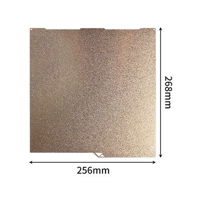 256x268mm Double-sided PEI Powder Steel Plate for Anycubic Kobra 3
