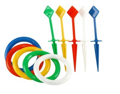 Halloween Ringwurf-Set Mit Spinne & Hexenhut - Gruselspaß Für Die Ganze Familie