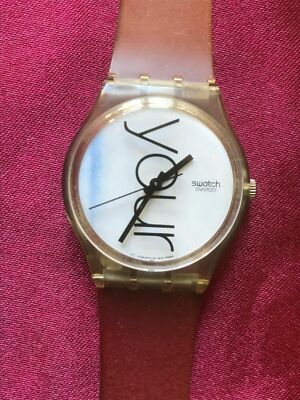 watch Original SWATCH DEFINE (GK227)- Works! YOUR! Vintage  display picture 1