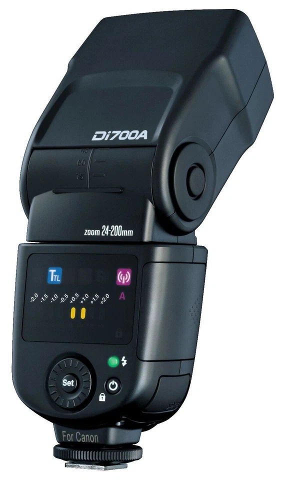 Nissin Di700 Flash & Commander Air1 for SLR Camera - Sony Fuji Four Thirds - Image 2 of 4