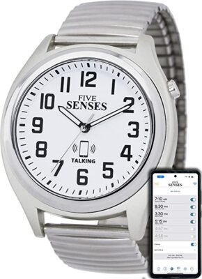 Bluetooth Atomic Talking Watch for Visually Impaired - App Controlled 2nd Gen
