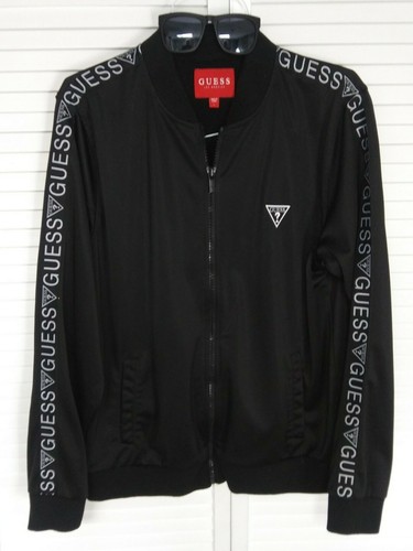 Nylon \u0026 Lined LOGO Black Jacket 