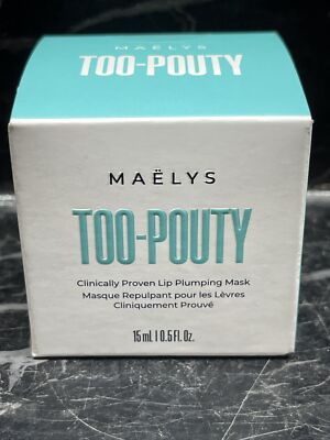 #ad Maely#x27;s TOO Pouty NEW Lip PlumpING MASK 0.5oz new $19.00