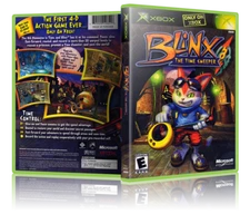 Blinx: The Time Sweeper - Replacement Xbox Cover and Case. NO GAME!!