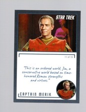 Star Trek Tos 2020 archivos e inscripciones capitán Merik #58 variación #11 de 19