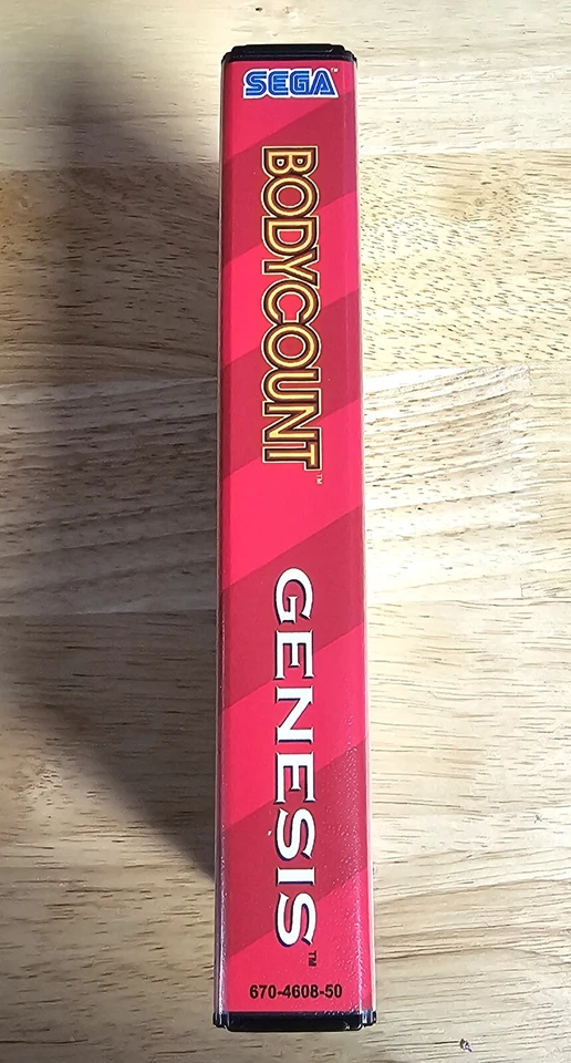 Body Count (Unreleased in US)  16 Bit MD Game & Case For Sega Mega Drive Genesis - Image 3 of 4