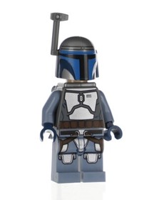 Lego JANGO FETT 75015 Smile Face Bounty Hunter Star Wars Minifigure 