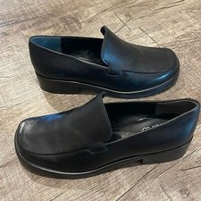 NWOB  Franco Sarto - Bocca Leather Loafer - Black Leather - Size 6