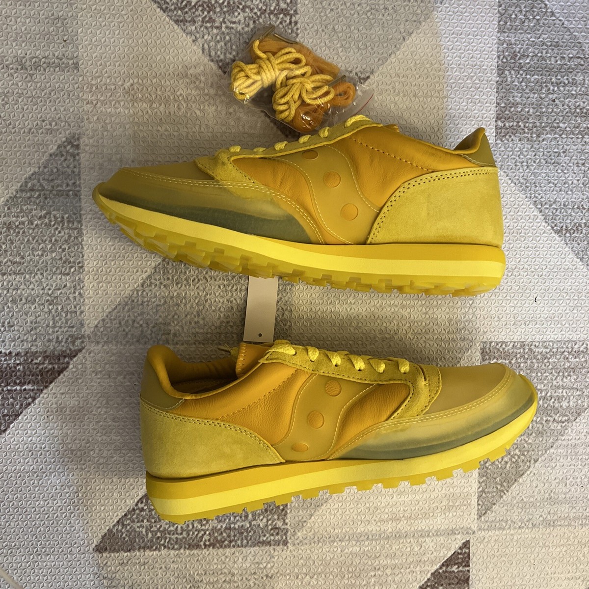 SAUCONY HOMMEWRK TRINIDAD JAMES JAZZ 81 Lunch Box Yellow Size 11.5 Sneakers Saucony x Hommewrk Jazz 81 “Lunch Pails” by Trinidad James main image 3