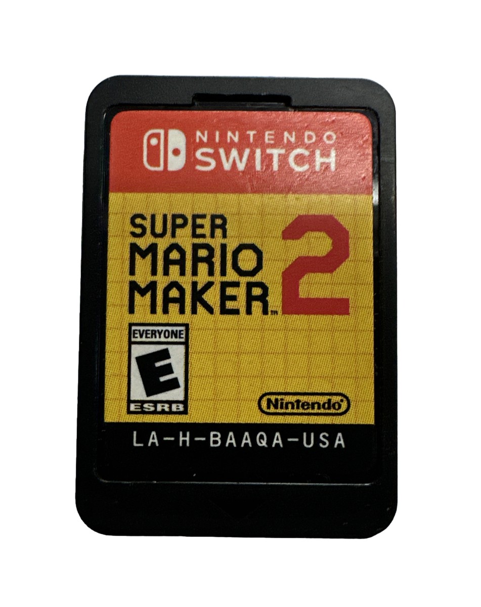 Super Mario Maker 2 (Nintendo Switch, 2019) CARTRIDGE ONLY